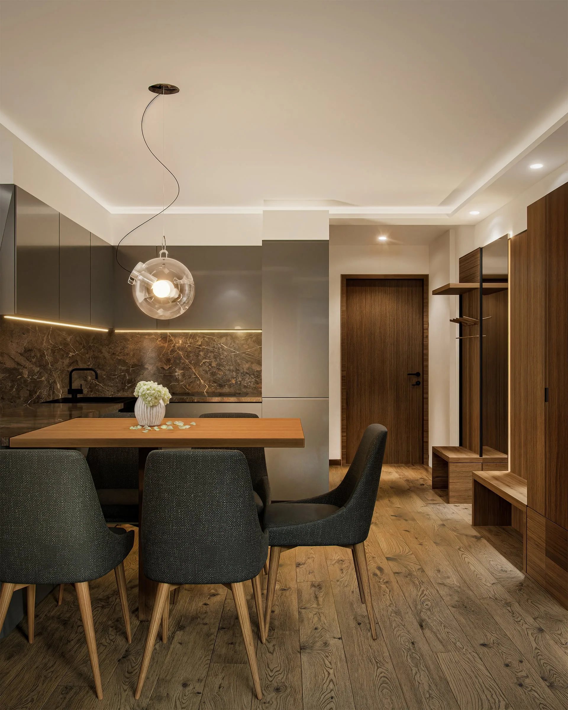 Austrian Residence — APT 08 Living 1