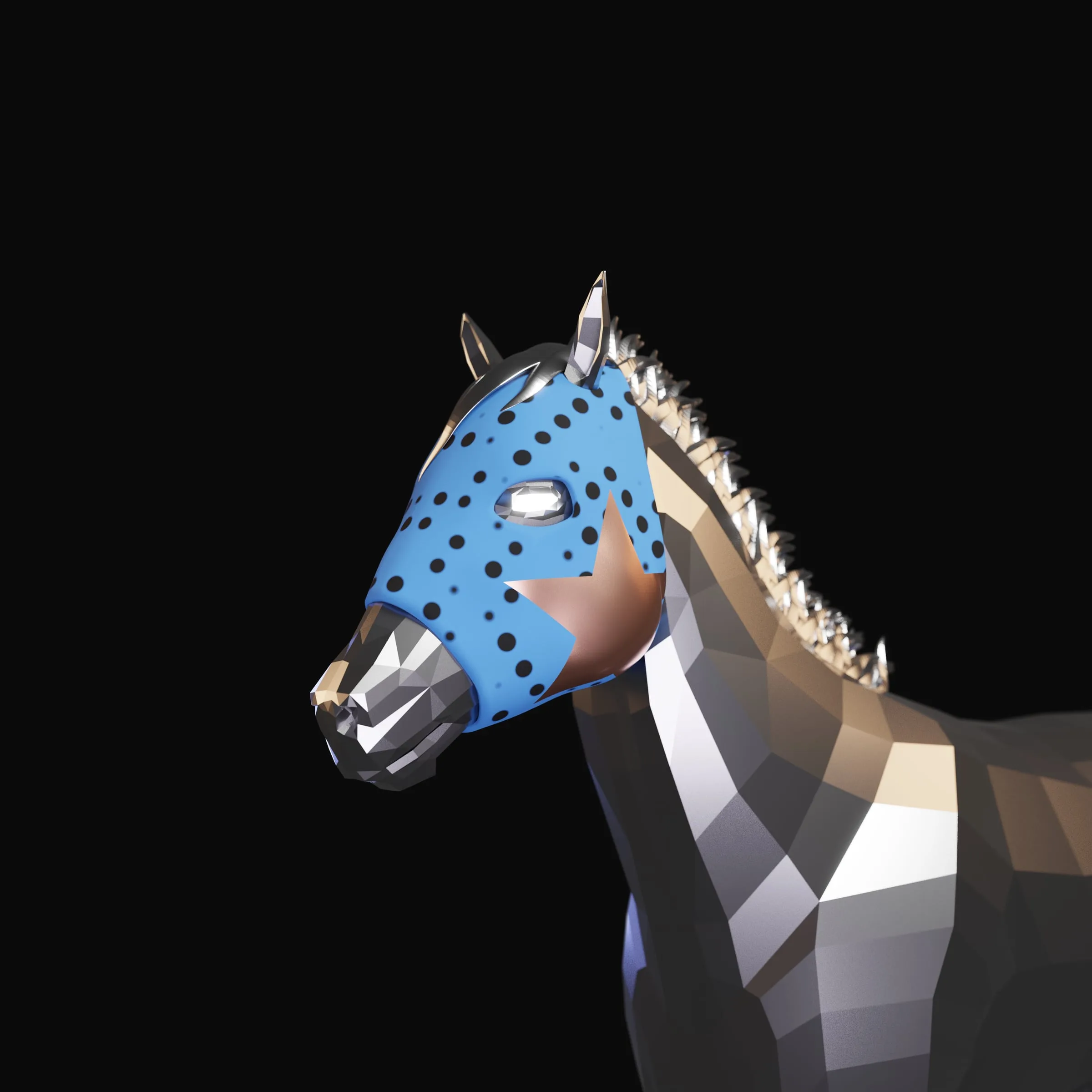 Horse avatar, colourway 5 of 12