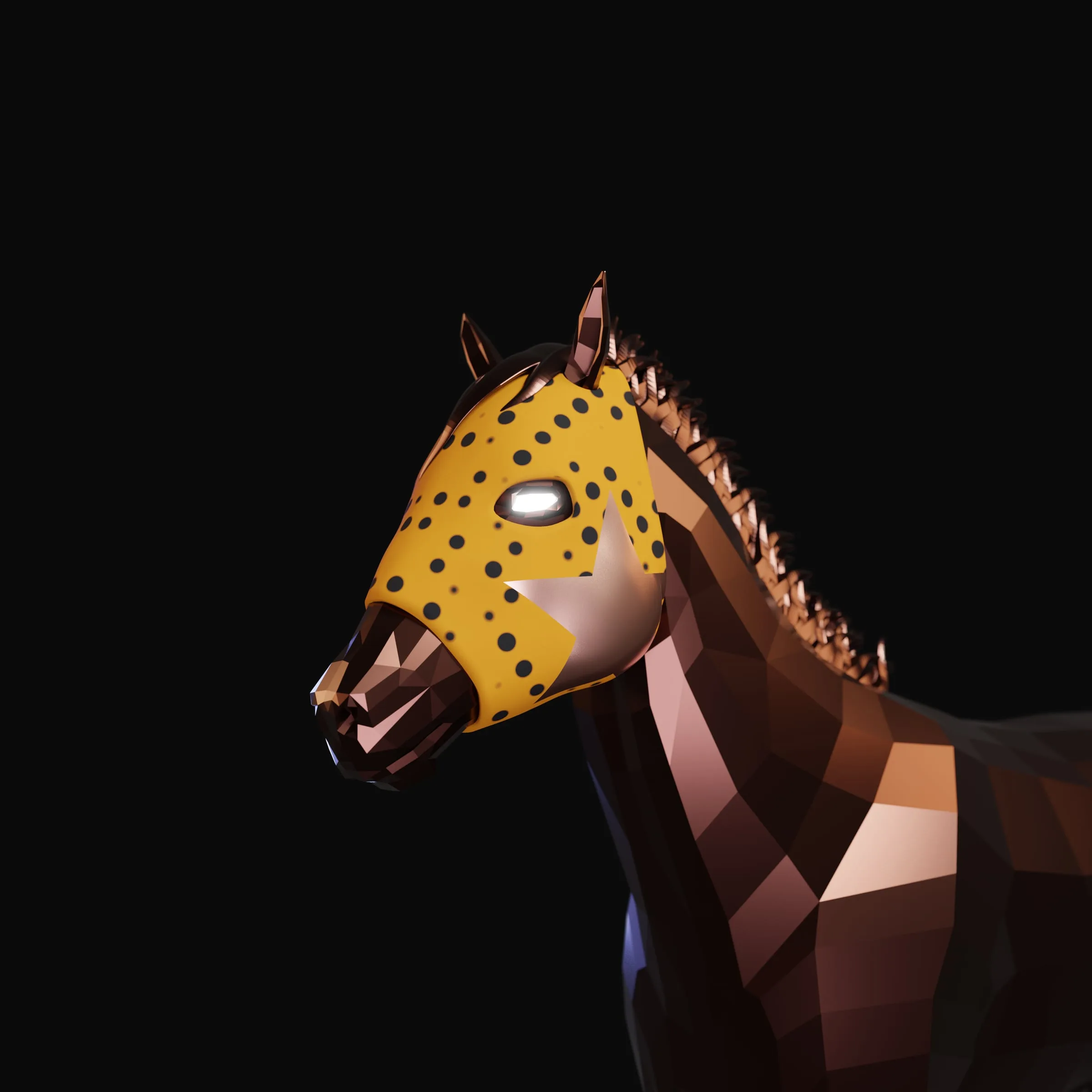 Horse avatar, colourway 6 of 12