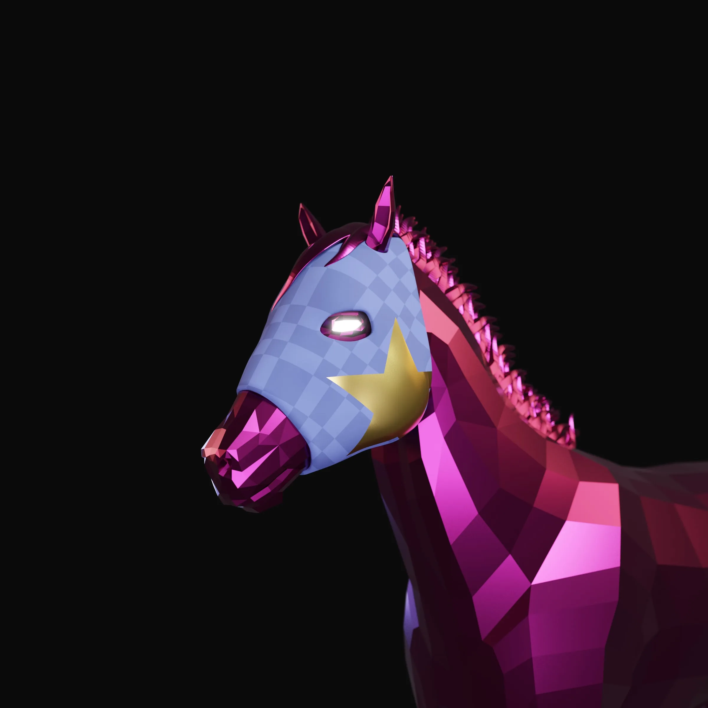 Horse avatar, colourway 7 of 12
