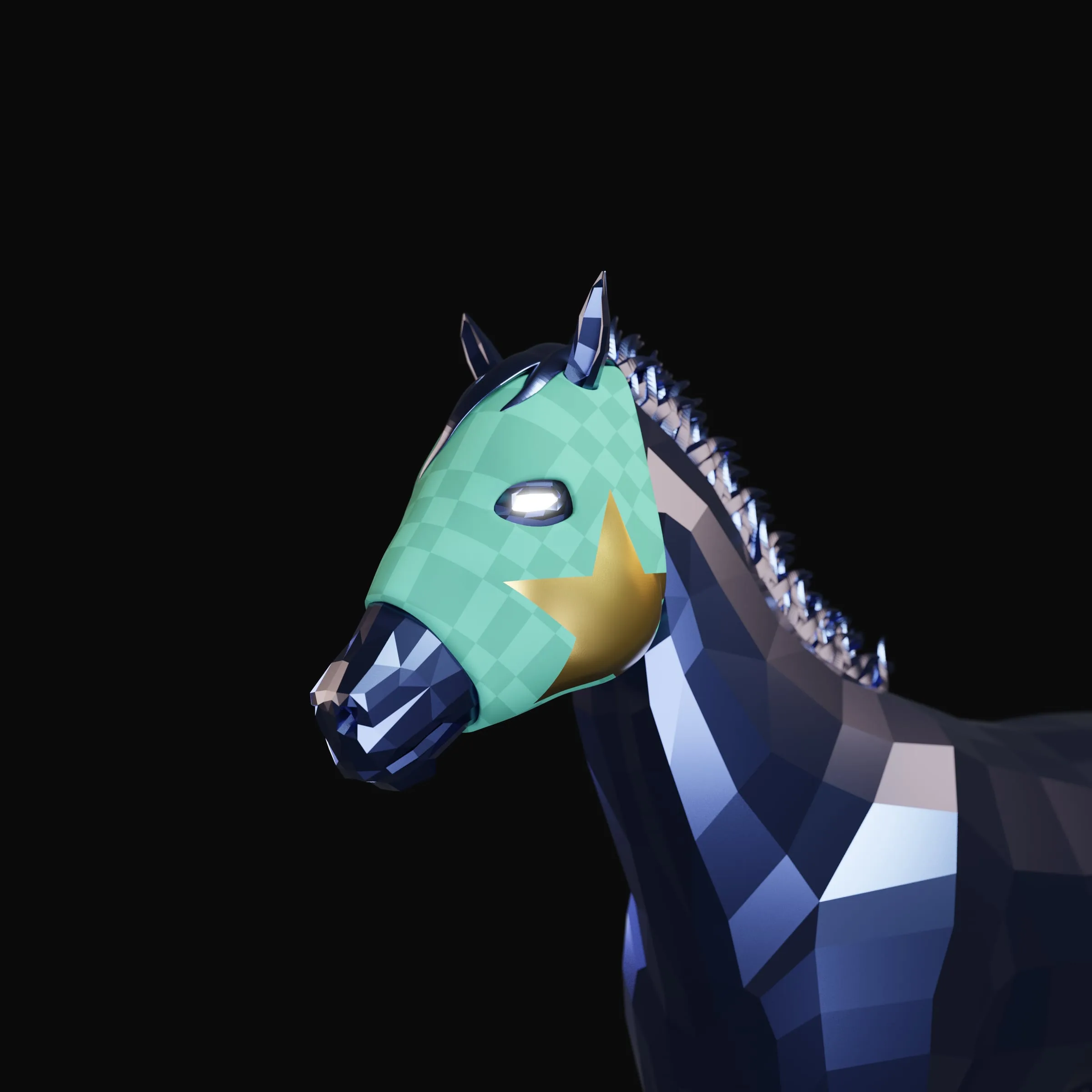 Horse avatar, colourway 8 of 12